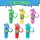 CRAFT Magic Slime Schlüsselanhänger in 6 Farben - Mega cool für jeden Tag!