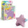 Inkee Foamy Star Badebombe mit Blaubeerduft in Gelb und Lila