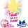 Inkee Foamy Star Badebombe mit Blaubeerduft in Gelb und Lila