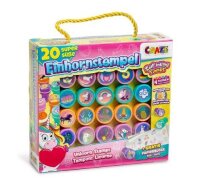 CRAZE Stempel Einhorn Set 20 Stück mit abwaschbarer...