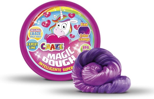 Magic Dough Unicorn 70g Kreative Knete für Stressabbau und Spaß