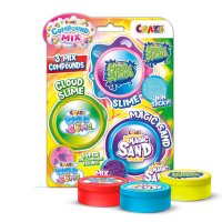 Mix Compound Blister Set mit Magic Sand, Slime und Cloud...