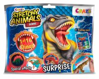 Stretchy Animals Dino Collectible Figures with Glow and...
