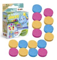 INKEE Badedrops Nachfüllpaket für farbenfrohes...