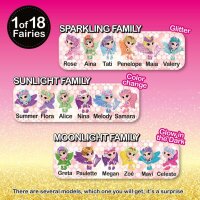 Fairy in my Pocket Sammelfiguren 18 Feen in 3 Familien mit Spezialeffekten