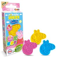 Inkee Peppa Pig Badebomben 3er-Set mit Erdbeerduft und...