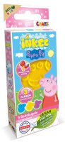 Inkee Peppa Pig Badebomben 3er-Set mit Erdbeerduft und Mandelöl