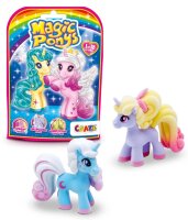 Magic Ponys Sammelfiguren mit Glitzerflügeln und...