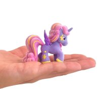 Magic Ponys Sammelfiguren mit Glitzerflügeln und Prinzessinnen-Kronen