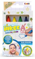 Inkee Bade-Malstifte für kreative Badestunden ohne Rückstände