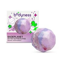 BODYNESS Badeplanet Gem Dust - Kosmisches Badeerlebnis in Gold oder Silber