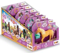 Cavally Box Set mit 6 realistischen Pferden und Farbwechselfunktion