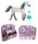 Cavally Box Set mit 6 realistischen Pferden und Farbwechselfunktion