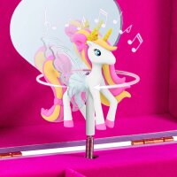 Schmuckkästchen Musikdose Galupy Unicorn von CRAZE – Melodie und drehende Figur