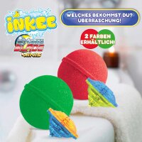 INKEE Überraschungs-Badekugel Blade mit Schokoladenduft und Farbenspiel