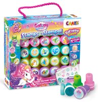 Galupy Mermaid Stempelset 20 selbstfärbende Stempel...