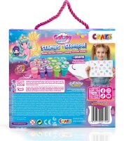 Galupy Mermaid Stempelset 20 selbstfärbende Stempel...