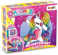 Diamondz Starter Set Unicorn für funkelnde...
