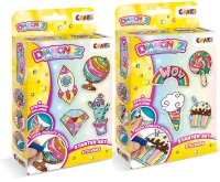 Diamondz Starter Set Sticker mit 4 Schablonen für...