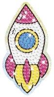 Diamondz Starter Set Sticker mit 4 Schablonen für kreative Glitzerprojekte