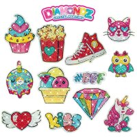 Diamondz Mega Set Sticker - Kreative Aufkleber mit bunten...