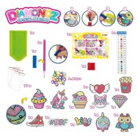 Diamondz Mega Set Sticker - Kreative Aufkleber mit bunten Diamanten gestalten