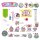 Diamondz Mega Set Sticker - Kreative Aufkleber mit bunten Diamanten gestalten