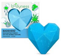 Bodyness Badeherz in Rosa und Blau für luxuriöse Entspannung