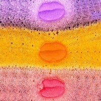 Bodyness Bath Kisses 6-Pack Lip-Shaped Bath Bombs with...