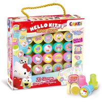 Hello Kitty Stempelset 20 selbstfärbende Stempel in...