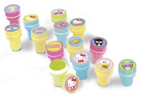 Hello Kitty Stamp Set 20 Self-Inking Stamps in 6 Colors...