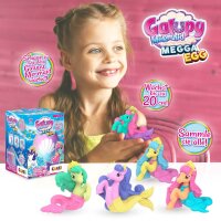 Megga Growing Egg Galupy Mermaid Überraschungsei für kleine Entdecker