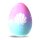 Megga Growing Egg Galupy Mermaid Überraschungsei für kleine Entdecker