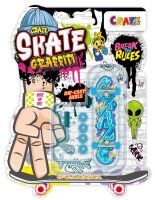Finger-Skateboard Single Mix von CRAZE mit einzigartigen Designs und Zubehör