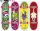 Finger-Skateboard Single Mix von CRAZE mit einzigartigen Designs und Zubehör