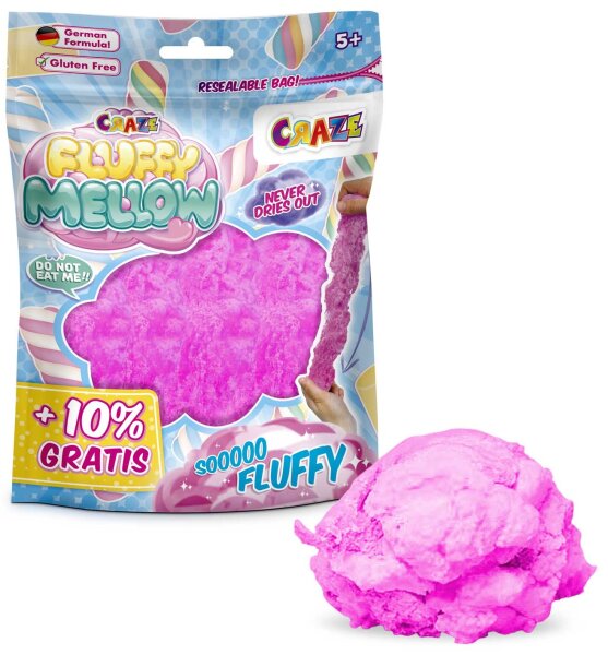 Fluffy Mellow 25g Beutel - Samtige Spielmasse in verschiedenen Farben