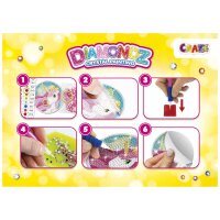 Diamondz Galupy Unicorn Starter Set mit 4 kreativen Sticker-Vorlagen