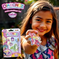 Diamondz Galupy Mermaid Schlüsselanhänger-Set mit 5 kreativen Vorlagen