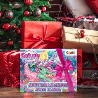 Galupy Mermaid Advent Calendar 24 High-Quality 3D Mermaid Kits