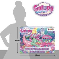Galupy Mermaid Advent Calendar 24 High-Quality 3D Mermaid Kits