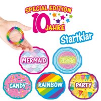 CRAZE LOOPS 600 Bag - Colorful Looms for Creative Jewelry and Friendship Bracelets