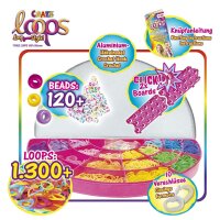 Loops Rainbow Studio 1300+ Farben Set mit Aufbewahrungsbox und Zubehör
