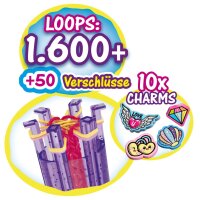 Loops Mega Box 1600 Loops für kreative Schmuckideen und Freundschaftsbändchen