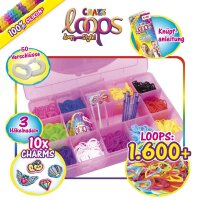 Loops Mega Box 1600 Loops für kreative Schmuckideen und Freundschaftsbändchen