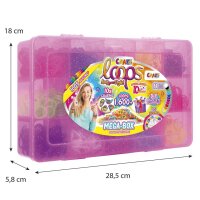 Loops Mega Box 1600 Loops für kreative Schmuckideen und Freundschaftsbändchen