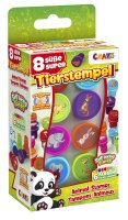 Craze 8er-Set Tierstempel in 6 Farben - Süße...