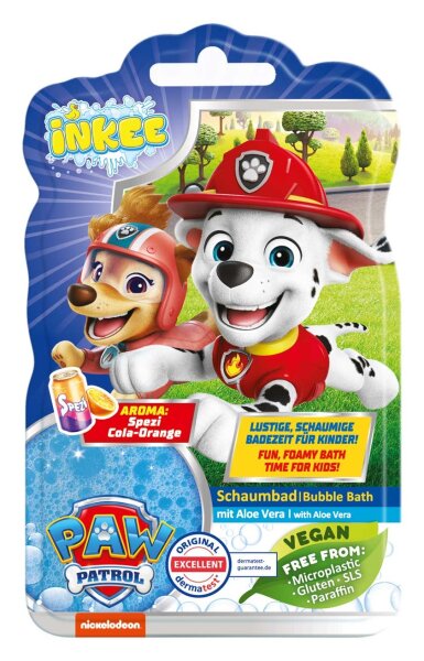 INKEE Schaumbad Paw Patrol für ein spritziges Badevergnügen