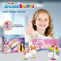 Splash Beadys Einhorn Spielset mit Wasserperlen und Zubehör für kreativen Spaß