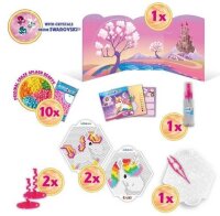 Splash Beadys Einhorn Spielset mit Wasserperlen und Zubehör für kreativen Spaß