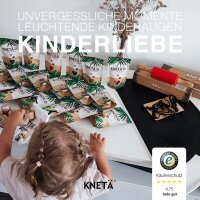 KNETÄ 18er-Bag-Set 50g für Kinder ab 1 Jahr - Vegane Knetmasse